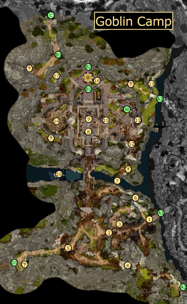 baldurs gate 3 goblin camp map