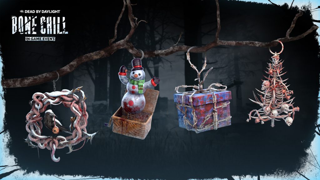 dead by daylight holiday charms bone chill event