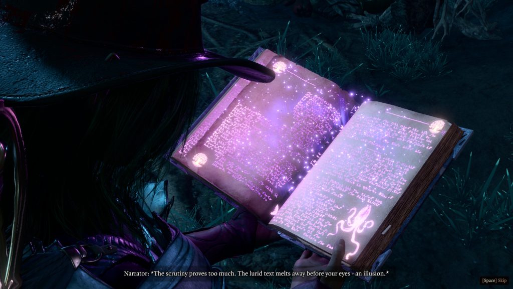 baldurs gate 3 screenshot theunderdark manual