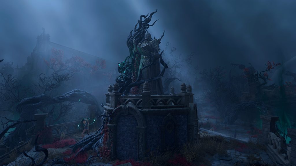 baldurs gate 3 screenshot reithwintown centralstatue