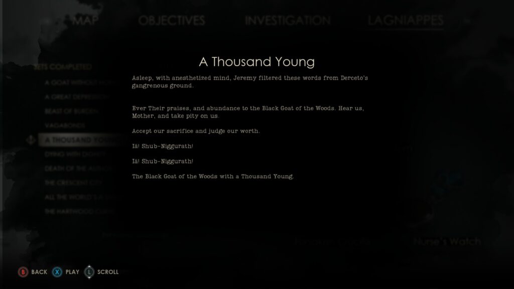 alone in the dark a thousand young bonus text