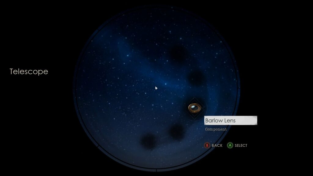 alone in the dark barlow telescope lens attach