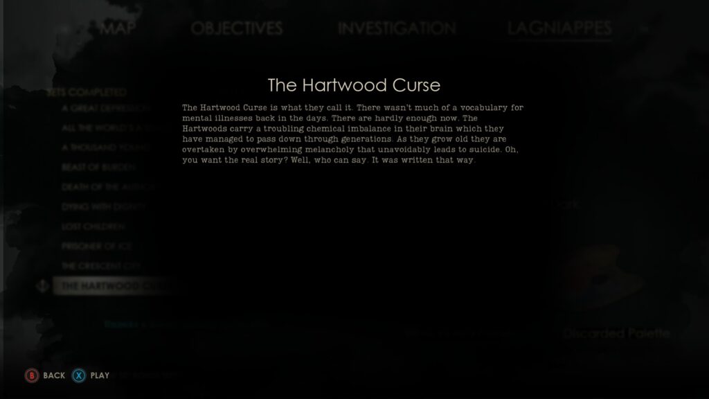 alone in the dark the hartwood curse bonus text