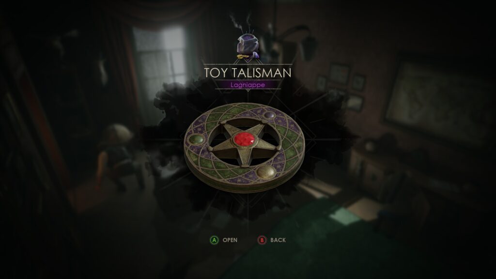 alone in the dark toy talisman
