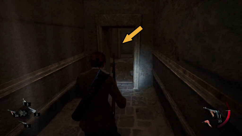 enemy hiding while temple collapsing sunken temple chapter 3 alone in the dark walkthrough
