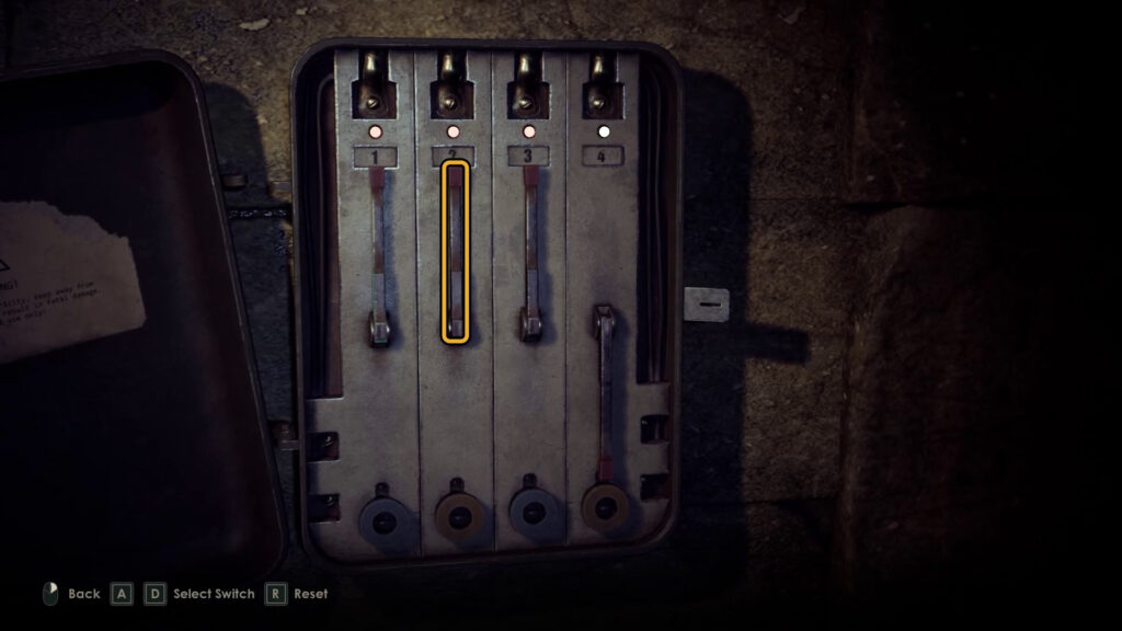fuse box puzzle solution emily laboratory chapter 4 alone in the dark walkthrough