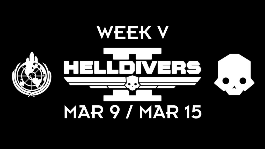Helldivers 2 Weekly Report (3/9 to 3/15) – New Methods of Bug Extermination