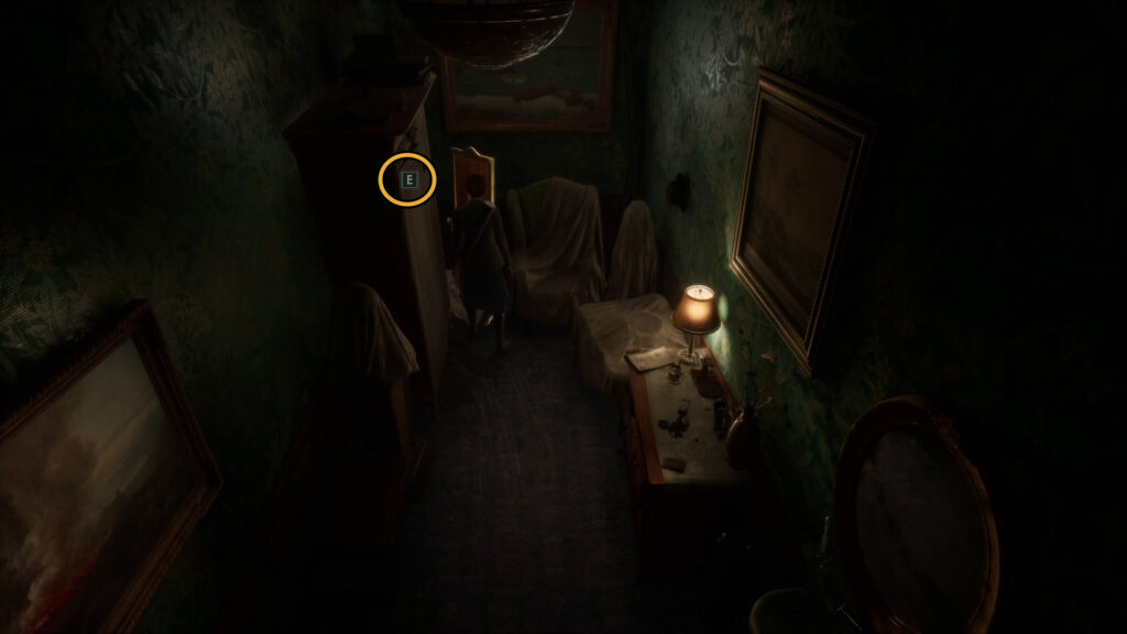 key revealed by mirror dr grays apartment chapter 4 alone in the dark walkthrough