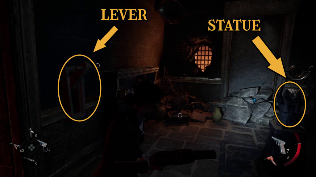 lever and statue for star chest sunken temple chapter 3 alone in the dark walkthrough