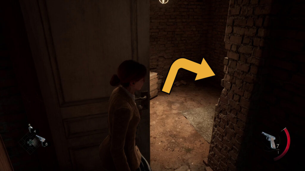 servents stairs to main floor chapter 1 alone in the dark walkthrough