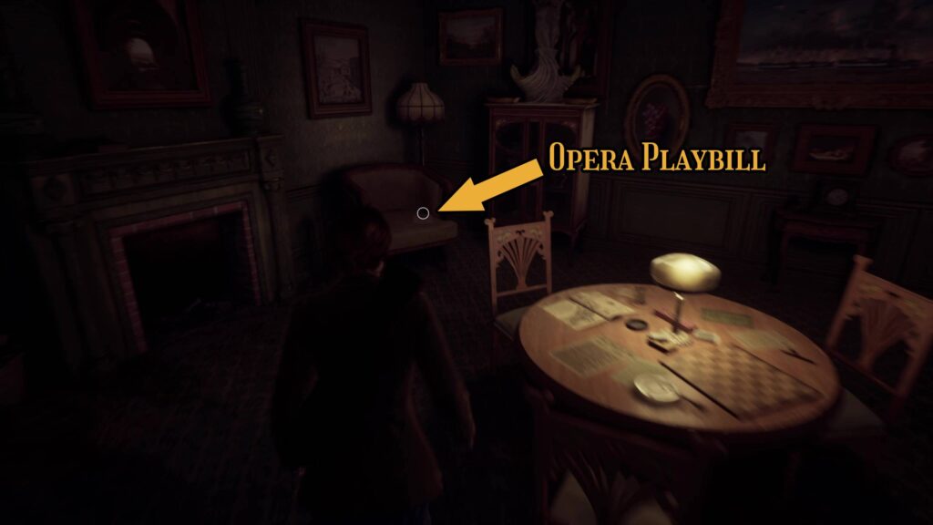 alone in the dark lagniappe opera playbill in game v1