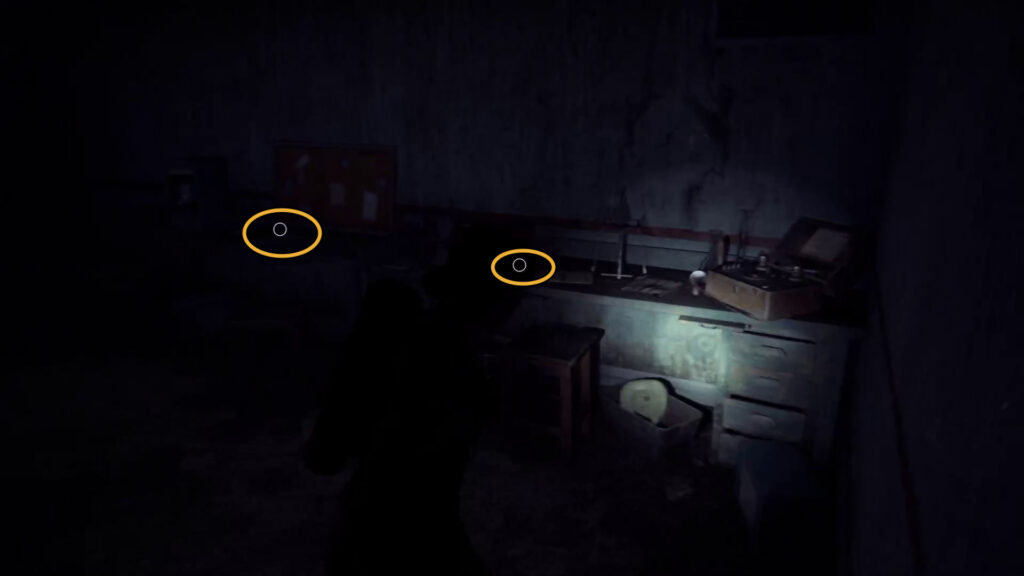 clues on desk by xray room basement chapter 4 alone in the dark walkthrough
