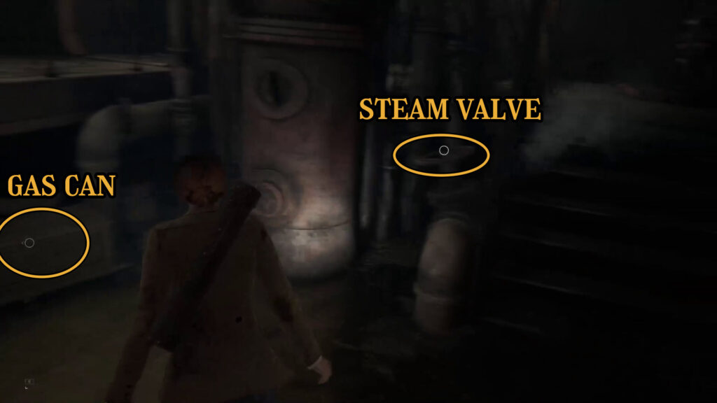 gas can and steam valve steamboat chapter 4 alone in the dark walkthrough