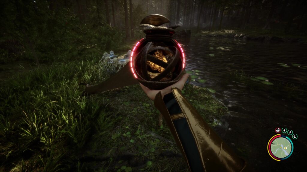 sons of the forest artifact powers teleport action