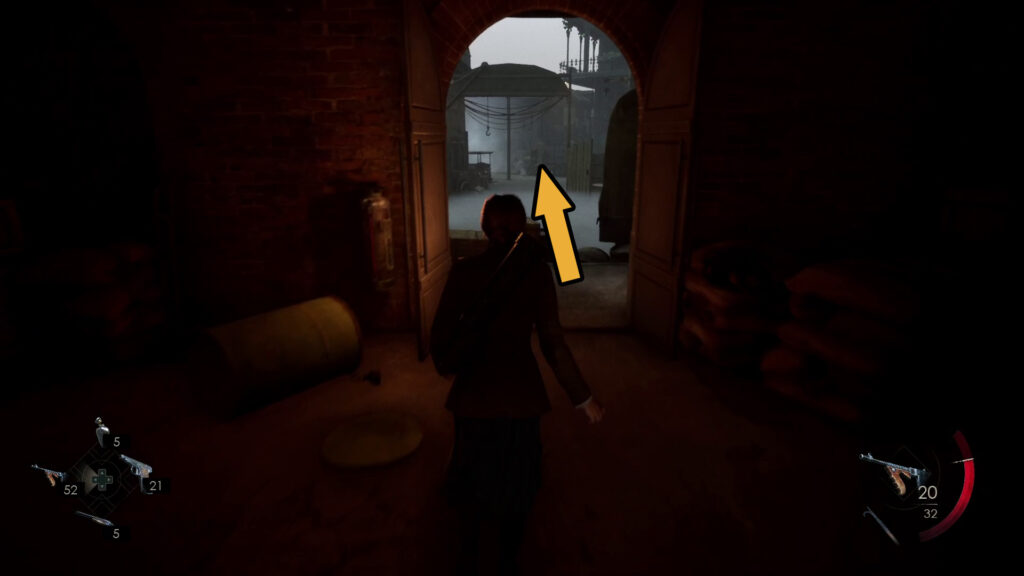 warehouse exit path to theater chapter 3 alone in the dark walkthrough