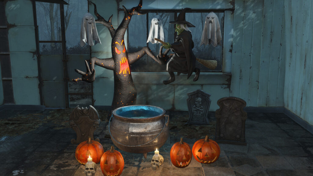 fallout 4 update april 2024 fo4 halloweenworkshop decorations 0326 09 select 1 