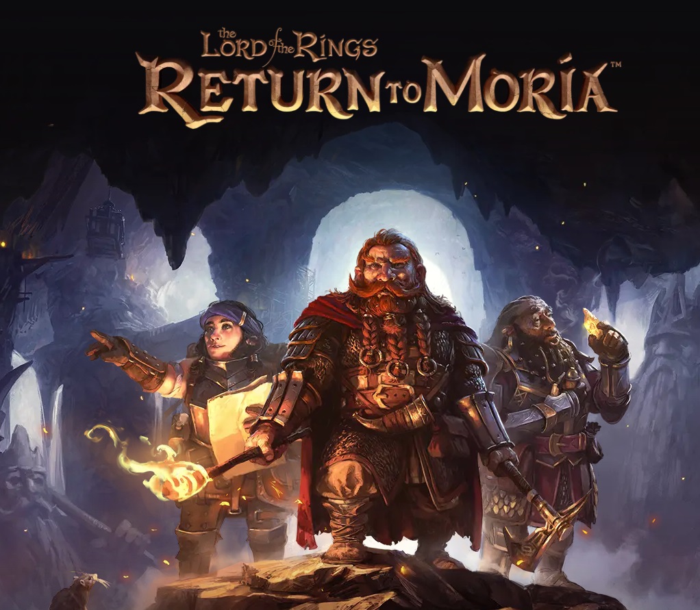 state of lord of the rings return to moria art