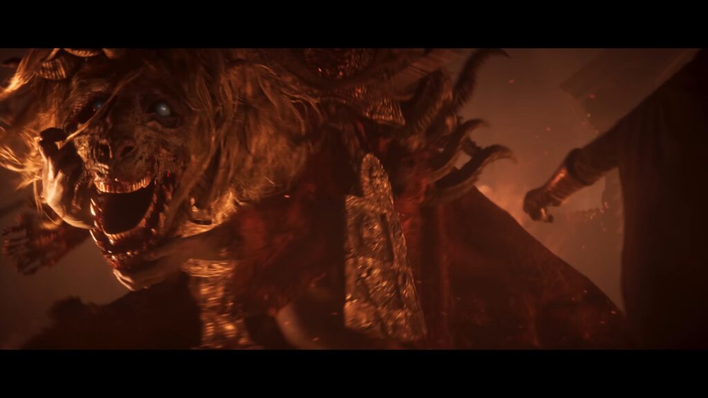 elden ring shadow of the erdtree story trailer incomprehensible lion dude
