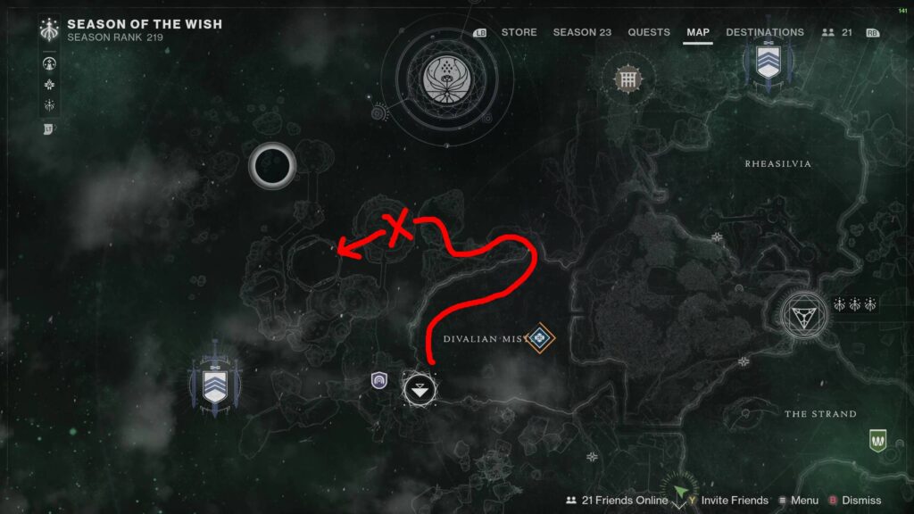 destiny 2 finding archie path to queen v1