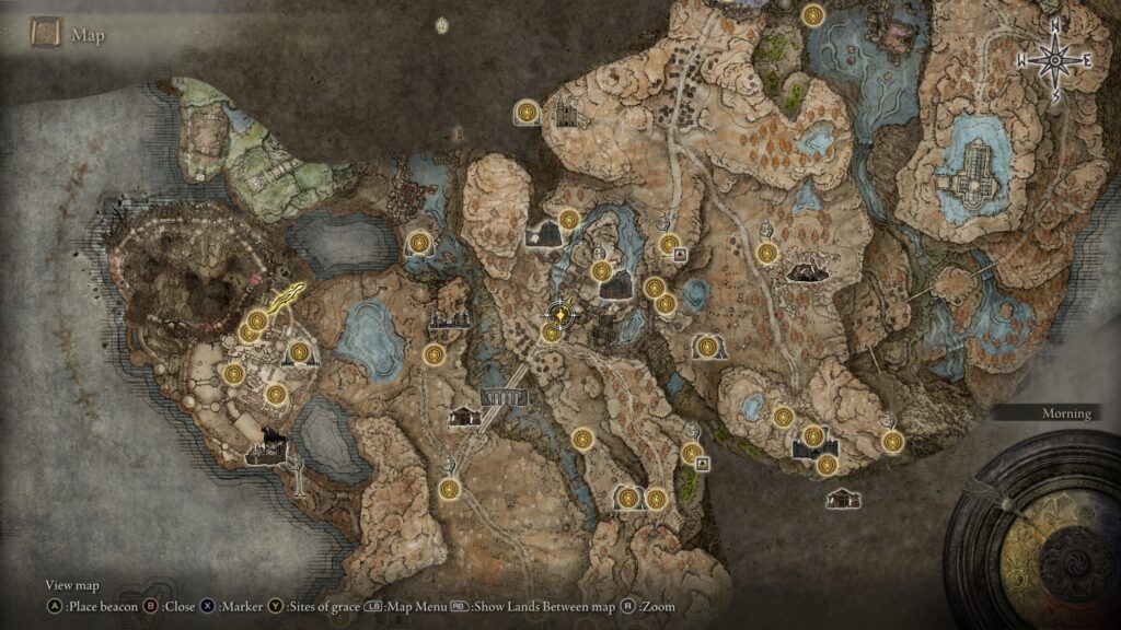 castle ensis dungeon guide elden ring shadow of the erdtree map