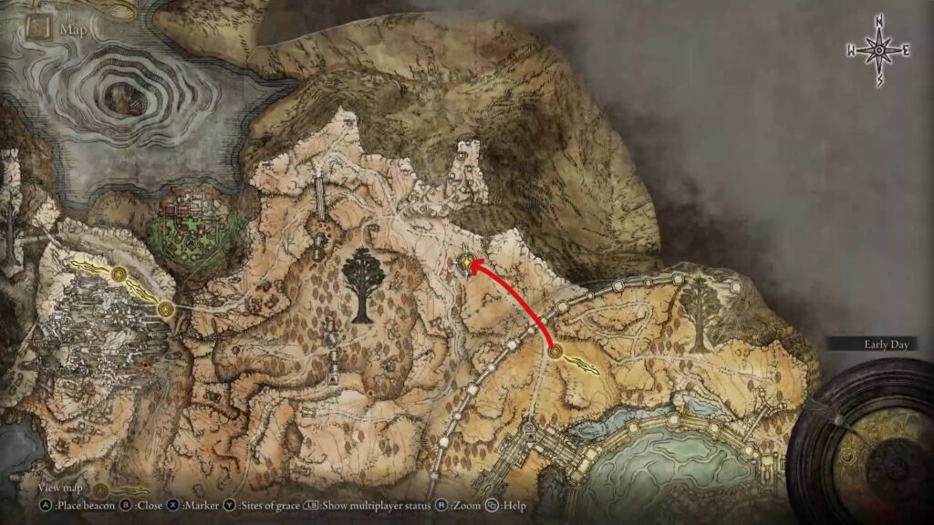 elden ring returning player guide outer wall battleground seed path
