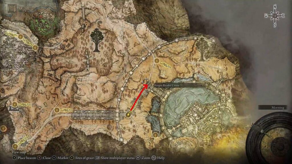 elden ring returning player guide outer wall north seed path