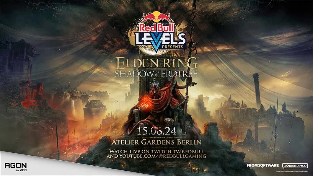 Shadow of the Erdtree’s Red Bull Level Livestream Will Feature Reveals and Behind-the-Scenes Content