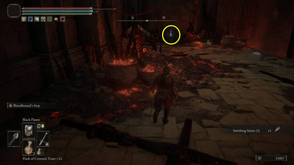 elden ring lava forge intake dungeon smithscript dagger location