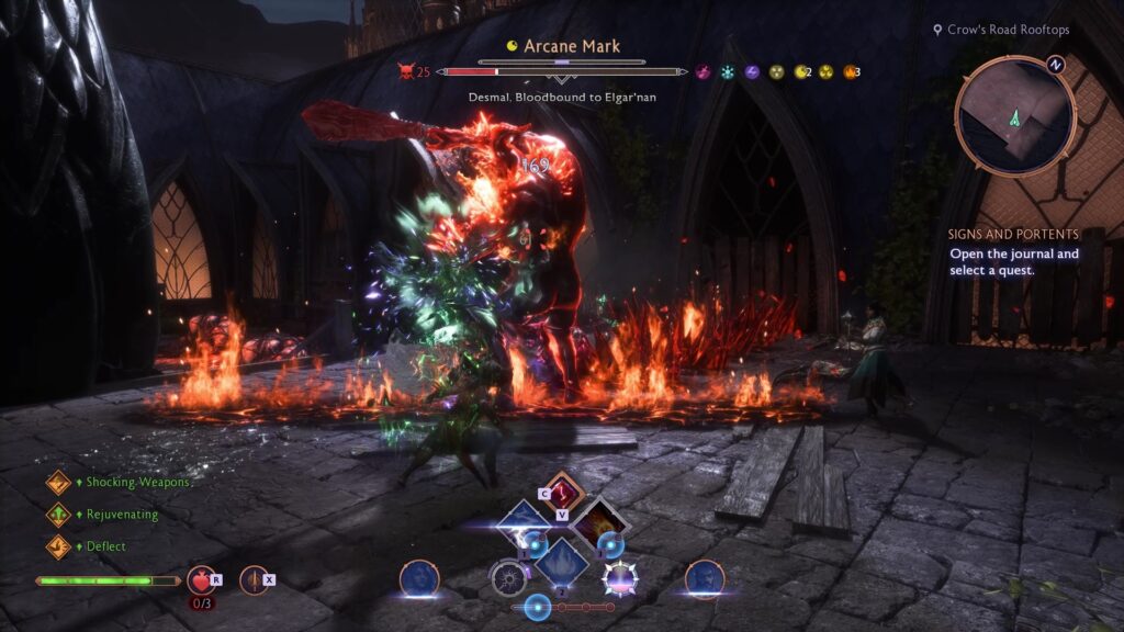 desmal boss fight dragon age veilguard