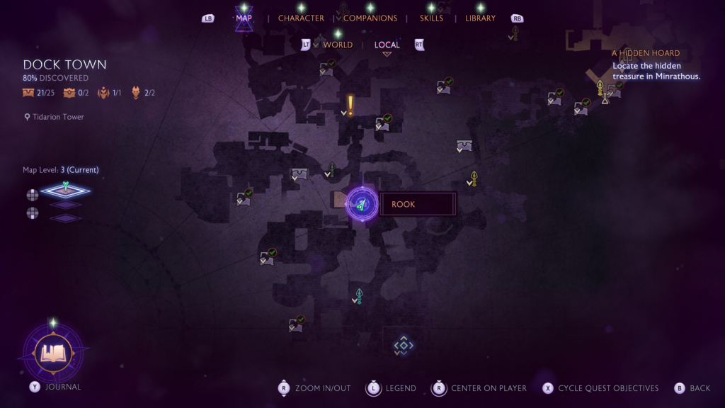 dragon age the veilguard a hidden hoard message 2 map