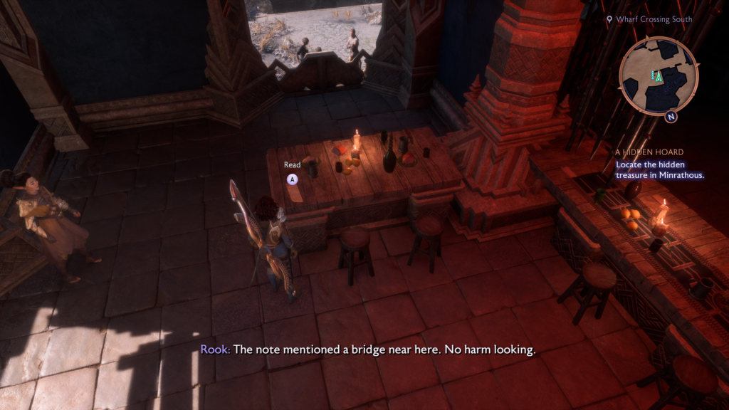 dragon age the veilguard a hidden hoard messsage 1