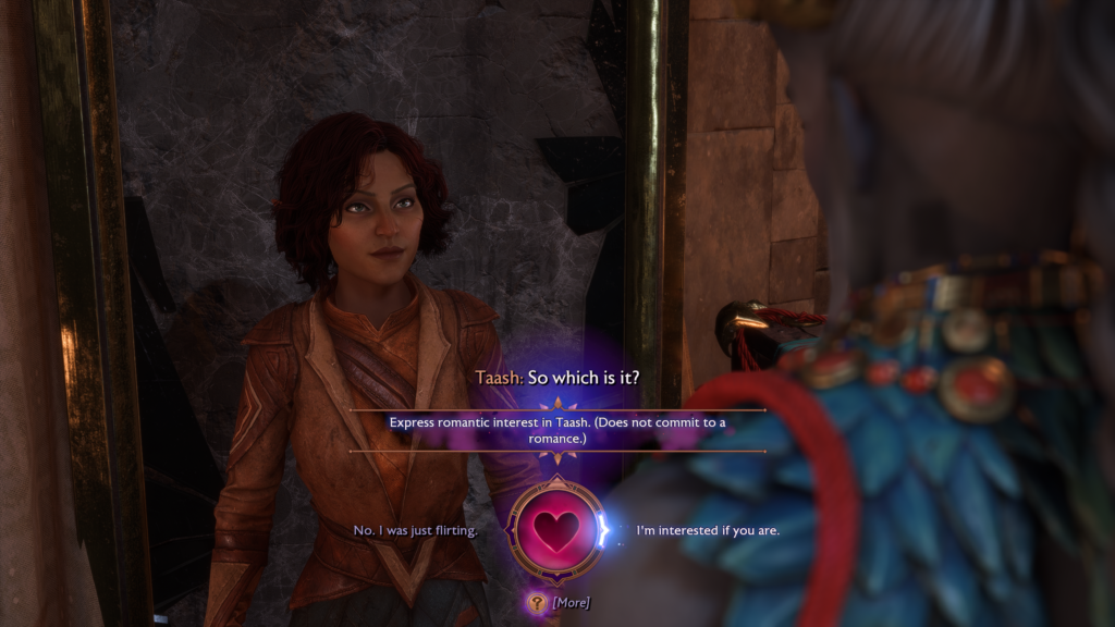 dragon age the veilguard romance non commit