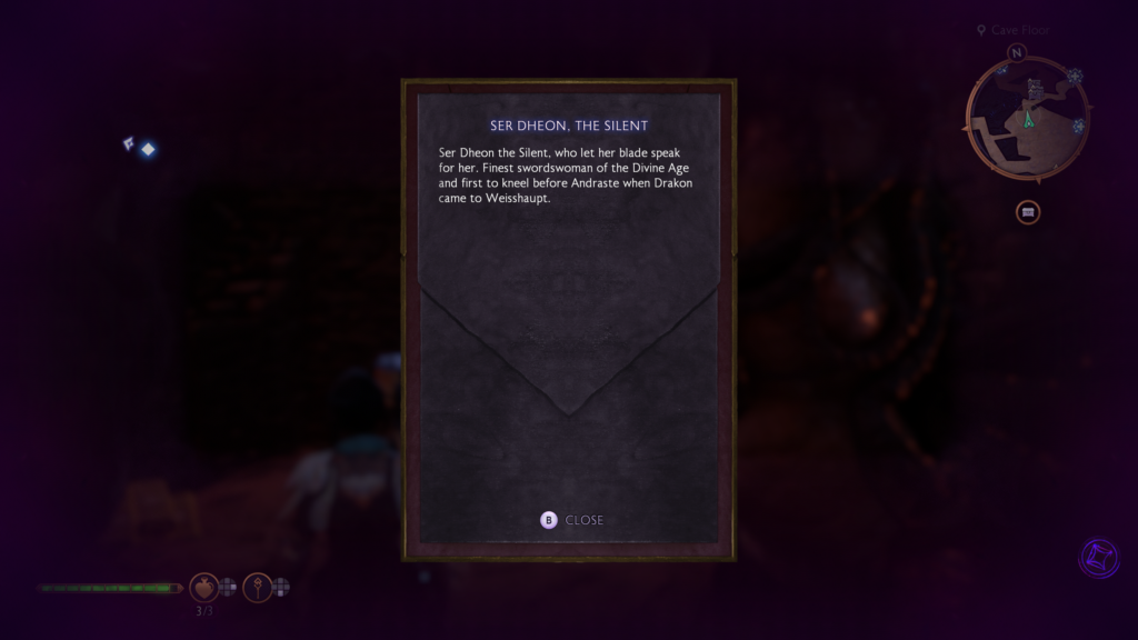 dragon age the veilguard treasure of sharksmouth mountain text 1