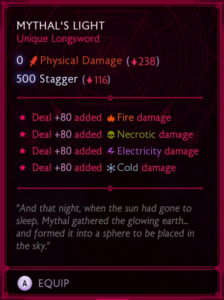 dragon age the veilguard unique item mythals light