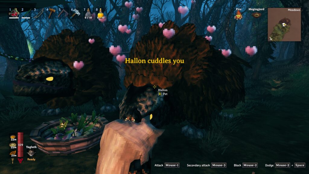 valheim hildir hallon