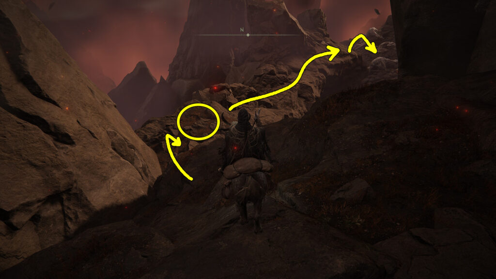 chair location rock heart location jagged peak walkthrough elden ring shadow of the erdtree