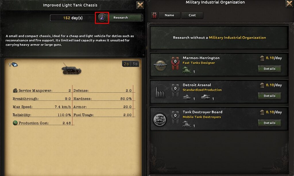 hearts of iron 4 research mio research bonus