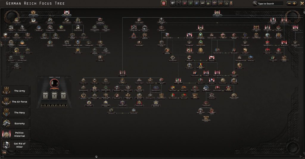 hearts of iron 4 best mods road to 56 german focus tree