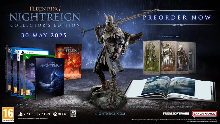 elden ring nightreign official pre order collector's edition content