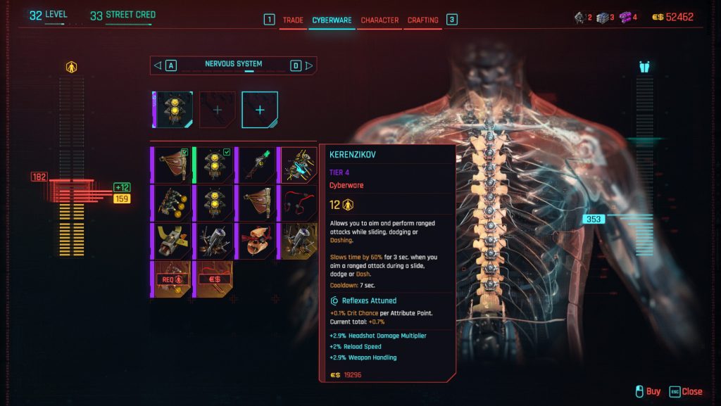 cyberpunk 2077 kerenzikov shop