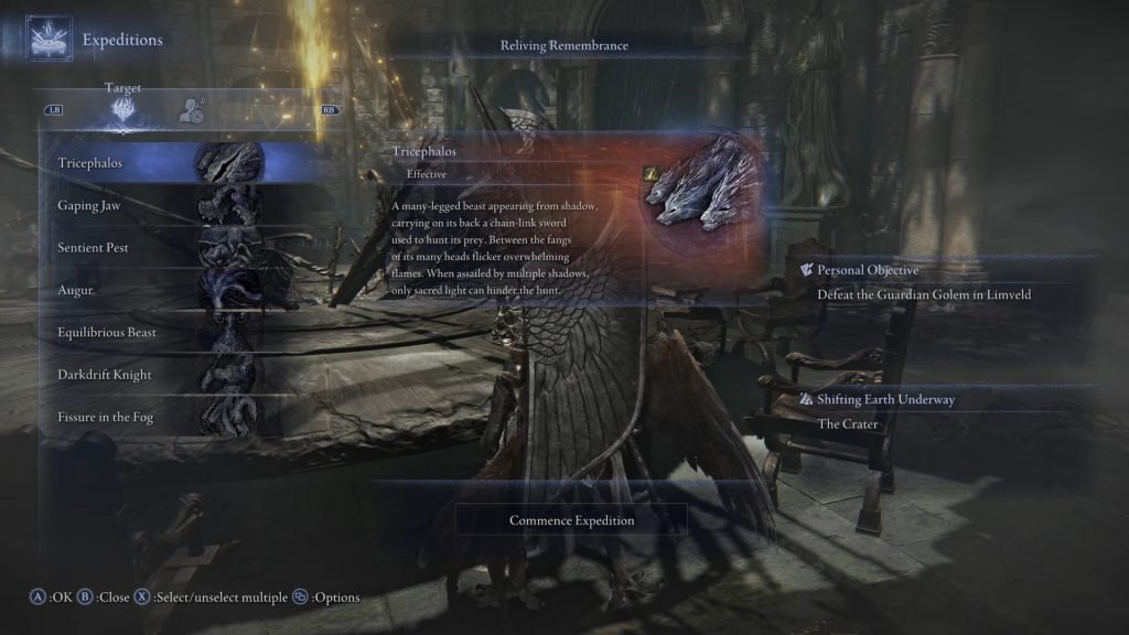 elden ring nightreign guardian remembrance 1 expedition objective