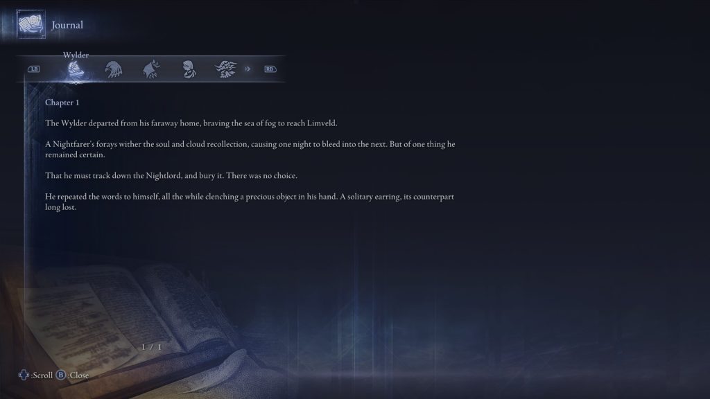 elden ring nightreign wylder fragment chapter 1