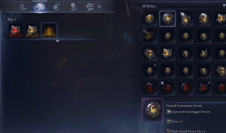 how do i equip relics elden ring nightreign proc