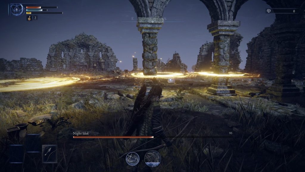 how to defeat night idol fighting night idol and her projectiles