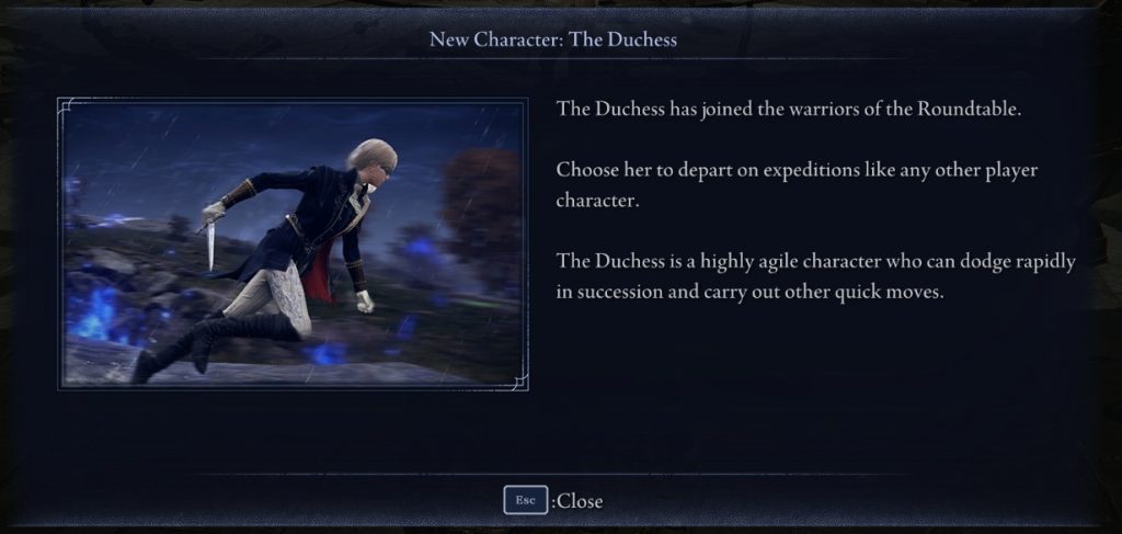 priestess unlocked how to unlock duchess elden ring nightreign