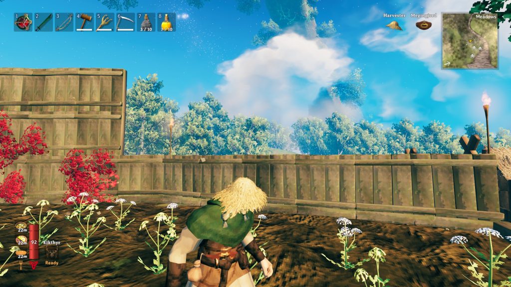 valheim farming wall