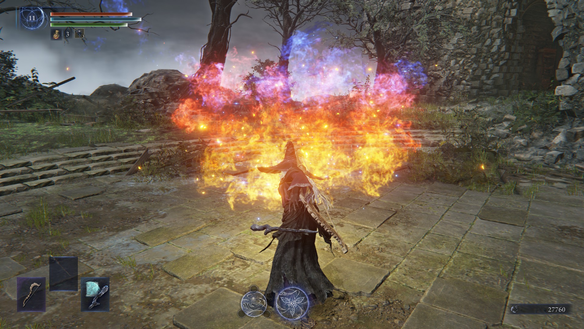 elden ring nightreign holy flame recluse build featured image