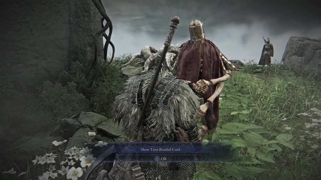 elden ring nightreign raider first remembrance give cord to menial