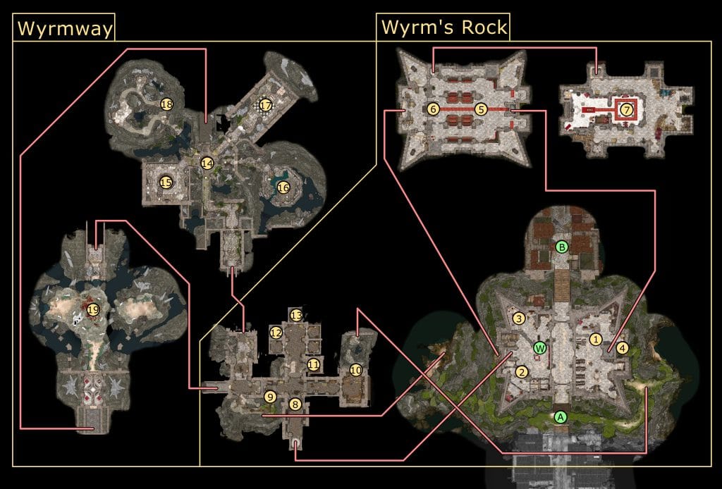 baldur s gate 3 wyrm s rock and wyrmway