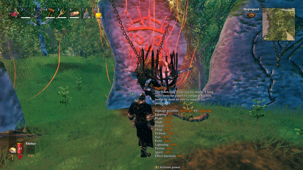 valheim forsaken powers yagluth